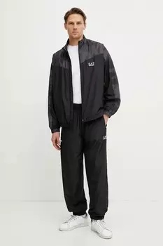 Спортивный костюм Ea7 Emporio Armani, черный