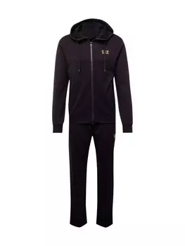 Спортивный костюм EA7 Emporio Armani, черный