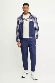Спортивный костюм Ea7 Emporio Armani, темно-синий