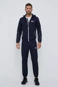 Спортивный костюм EA7 Emporio Armani, темно-синий