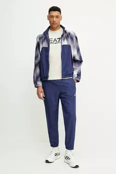 Спортивный костюм Ea7 Emporio Armani, темно-синий