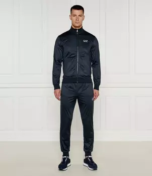 Спортивный костюм EA7 regular fit, темно-синий