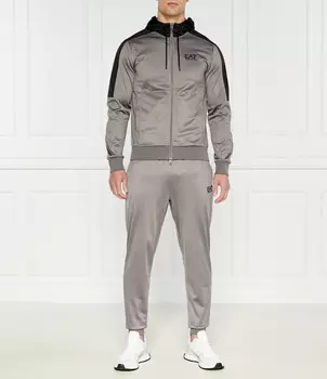 Спортивный костюм EA7 Slim Fit, серый