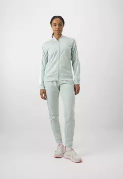 Спортивный костюм ESSENTIALS 3-STRIPES adidas, зеленый