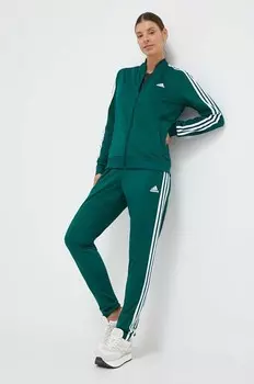 Спортивный костюм Essentials adidas, зеленый