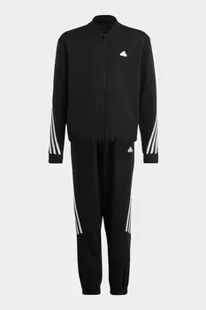 Спортивный костюм Future Icons с 3 полосками Adidas, черный