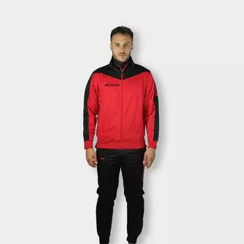 Спортивный костюм Givova Roma Красный/Черный Полиэстер
