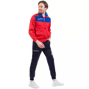 Спортивный костюм Givova Tuta Visa синий/красный