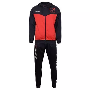 Спортивный костюм Givova Visa Melange, черный