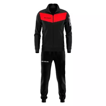 Спортивный костюм Givova Visa Triacetato 4S, черный