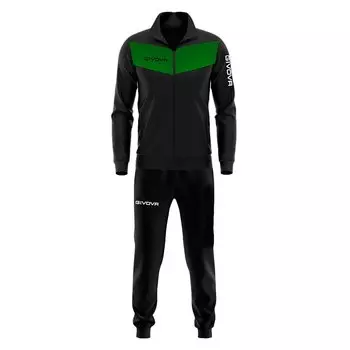 Спортивный костюм Givova Visa Triacetato 4S, черный