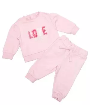 Спортивный костюм Guess Regular Fit, розовый