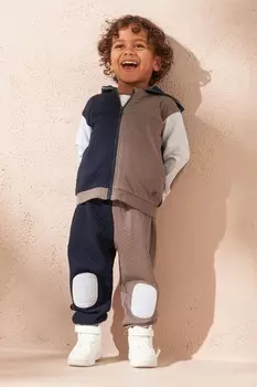 Спортивный костюм Hayden с цветными блоками Angel & Rocket, серый