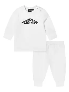 Спортивный костюм Icon от DSQUARED2 KIDS, белый