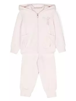 Спортивный костюм из джерси с графичным принтом Lapin House, розовый