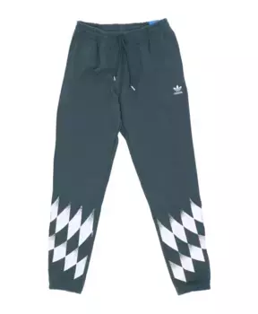 Спортивный костюм из флиса с рисунком мятного цвета Adidas, зеленый