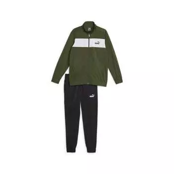 Спортивный костюм из полиэстера Мужское PUMA Myrtle Green