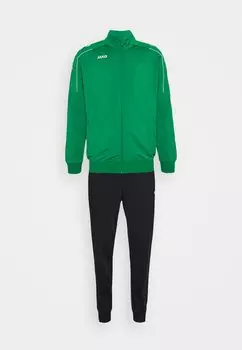 Спортивный костюм JAKO CLASSICO SET, цвет Sportgrn/Schwarz