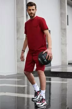 Спортивный костюм Madmext, бордовый