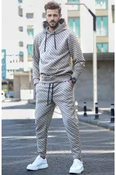 Спортивный костюм Madmext, коричневый