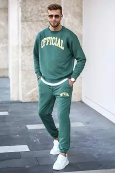 Спортивный костюм Madmext, зеленый