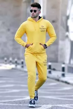 Спортивный костюм Madmext, желтый