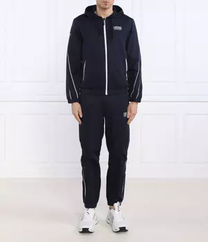 Спортивный костюм мужской Ea7 на молнии, синий