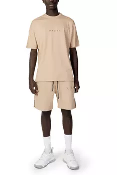 Спортивный костюм мужской Hydra Clothing футболка и шорты, бежевый