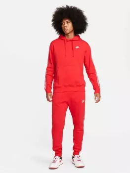 Спортивный костюм Nike M NK CLUB FLC GX HD, красный