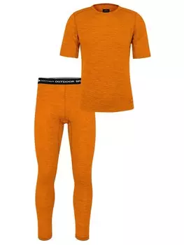 Спортивный костюм normani, цвет mottled orange