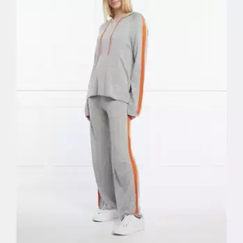 Спортивный костюм обычного кроя с добавлением шерсти и кашемира Silvian Heach, серый