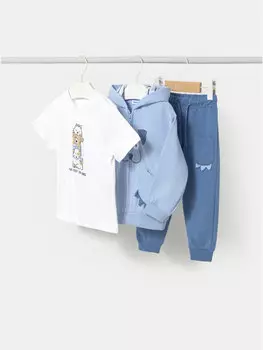 Спортивный костюм обычный крой 1843 Mayoral, синий