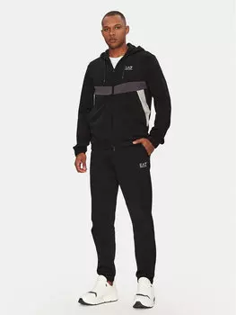 Спортивный костюм обычный крой 7M000283 AF12660 UC001 Ea7 Emporio Armani, черный