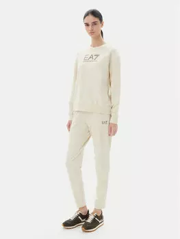 Спортивный костюм обычный крой 7W000115 AF13135 U1079 Ea7 Emporio Armani, бежевый