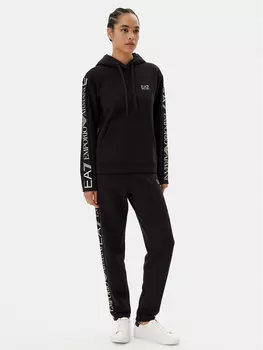 Спортивный костюм обычный крой 7W000116 AF10443 MC004 Ea7 Emporio Armani, черный