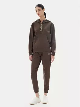 Спортивный костюм обычный крой 7W000117 AF13135 U6139 Ea7 Emporio Armani, коричневый