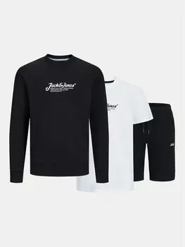 Спортивный костюм обычный крой Beau 12278386 Jack&Jones Junior, черный