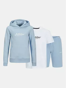 Спортивный костюм обычный крой Beau 12278466 Jack&Jones Junior, голубой