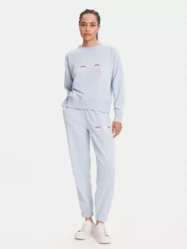 Спортивный костюм обычный крой EW000500 AF10882 U9273 Emporio Armani Underwear, голубой