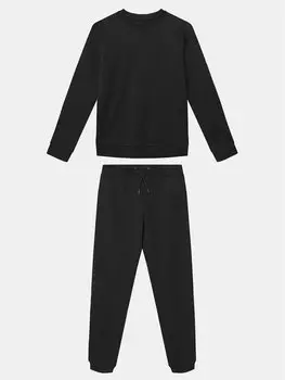 Спортивный костюм обычный крой L5RG00 KCCH0 Guess, черный