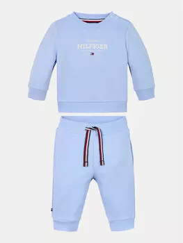 Спортивный костюм обычный крой Monotype Logo KN0KN01978 Tommy Hilfiger, голубой