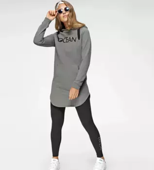 Спортивный костюм Ocean Sportswear "Essentials Joggingsuit" (упаковка, 2 шт., с леггинсами), черный