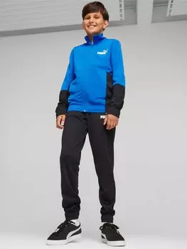 Спортивный костюм Puma Colorblock Poly Suit cl B, синий