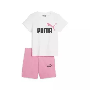Спортивный костюм PUMA "Комплект Minicats из футболки и шорт детский", розовый