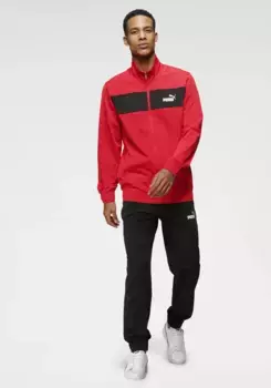 Спортивный костюм PUMA "POLY SUIT CL" (комплект, 2 шт.), красный