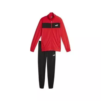 Спортивный костюм PUMA Tracksuit Poly, красный/черный