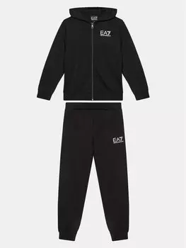 Спортивный костюм regular fit Ea7 Emporio Armani, черный