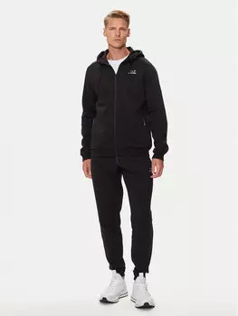 Спортивный костюм regular fit Ea7 Emporio Armani, черный