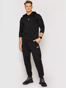 Спортивный костюм regular fit Ea7 Emporio Armani, черный