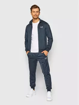 Спортивный костюм regular fit Ea7 Emporio Armani, синий